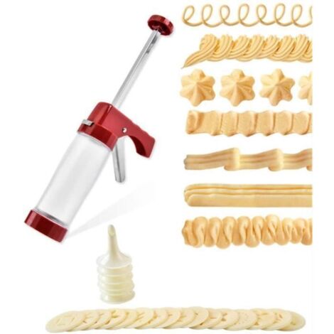 Presse à Biscuits - Non spécifié - Pistolet à Pâtisserie - Kit Complet - Ergonomique - Facile à Nettoyer (1/5)