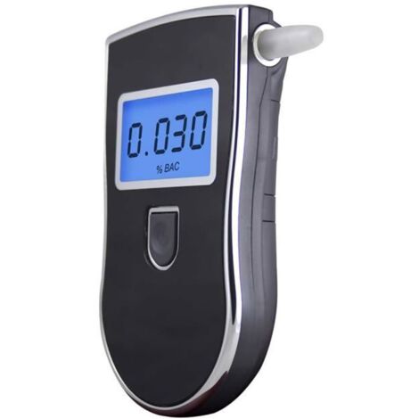WAKA Bit Digital Breath testeur d\'alcool alcootest écran LCD w-bleu rétro-éclairage (1/3)