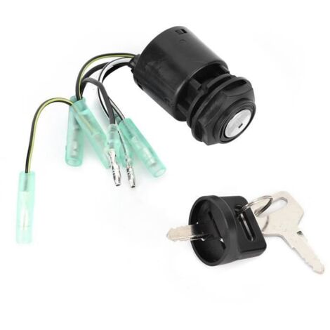 MEIHE Contacteur D\'Allumage Avec Clé Pour Moteur Hors-Bord Honda 35100-Zv5-013