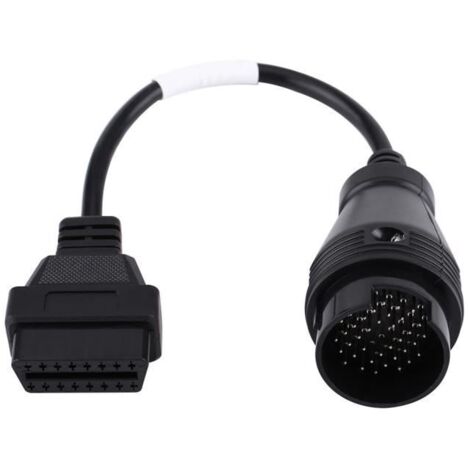 Câble adaptateur OBD2 - XUY - Iveco - 38 broches à 16 broches - Flexibilité - Durabilité (1/4)