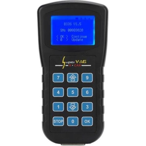 Akozon Lecteur de correction de kilométrage Lecteur de Code PIN de Diagnostic K + CAN V4.8 Correction de Kilométrage Remplacement