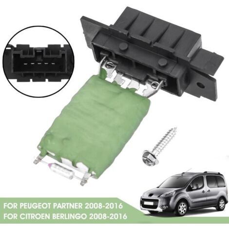 T4W 1x Résistance de Ventilateur Chauffage Pour Citroen Berlingo Peugeot Partner 2008-2016