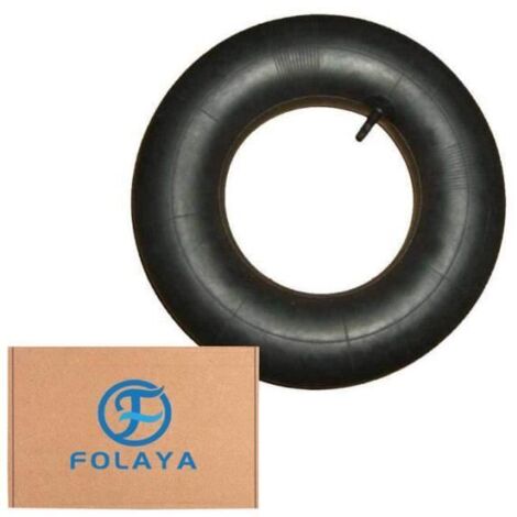 FOLAYA 3.50/4.00-6 Chambre a Air Inner Tube Pneu Roue 350/400-6 Innertube Brouette Rubber Valve (1/3)