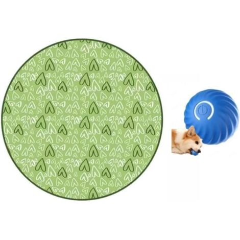 Jouet Interactif Simulé pour Chat de Chasse Jouet de Tapis de Chat,Jouet pour Chat avec Balle Auto-rotative Jouets Interactifs (1/4)
