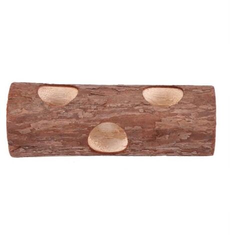 Xuyan Tunnel D\'Exercice En Bois Hamster - Jouet À Mâcher - Pour Lapin - Furet - Hamster - Cochon D\'Inde (S) (1/4)