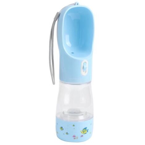 Fdit Bouteille pour animaux Bouteille d\'Eau Portable Animaux de Compagnie Gobelet à Boire de Voyage Fontaine à Eau pour Chiens (1/4)