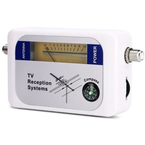 Détecteur de signal d\'antenne TV numérique mini chercheur de puissance de signal de l\'antenne terrestre