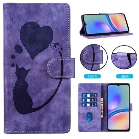 Coque pour Samsung Galaxy S20 FE / S20 FE 5G, Housse en Cuir PU Etui à Rabat,Magnétique Pochette Étui , Viola (1/5)