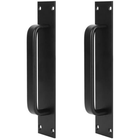ESTINK Poignée de porte coulissante 2 pièces / ensemble accessoire de matériel de poignée de traction de porte en alliage (1/4)