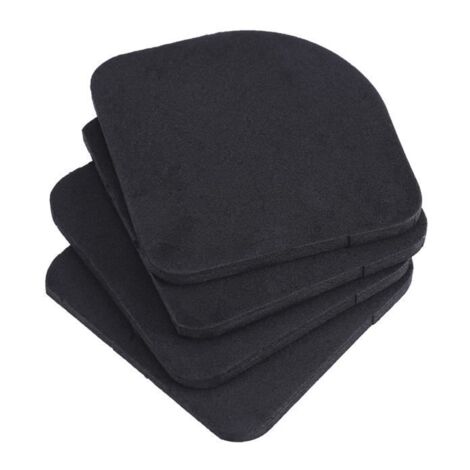 ESTINK Lot de 4 Tapis Anti-vibrations pour Machines à Laver et Réfrigérateurs (1/4)