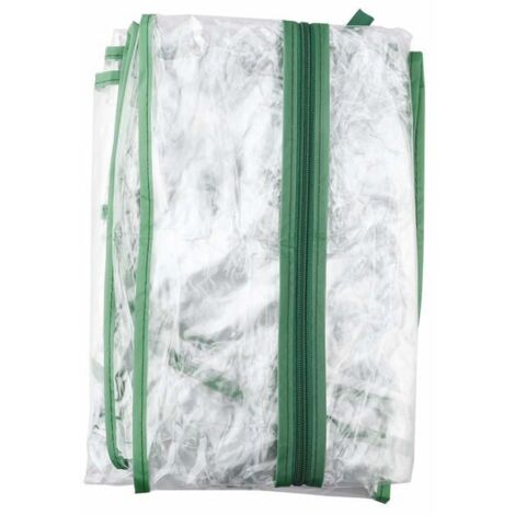 Housse de rechange pour serre à 3 étages en plastique transparent pour mini serre - Pour cadre extérieur à 3 étages (sans cadre) (1/5)