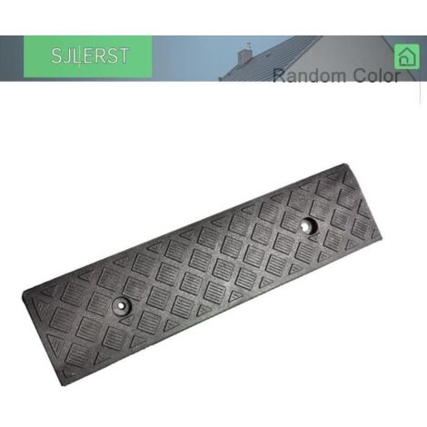 sjlerst Rampe de seuil de voiture automatique Rampe De Seuil De Voiture En Plastique Portable 50x13x3 Augmente auto selle À coups