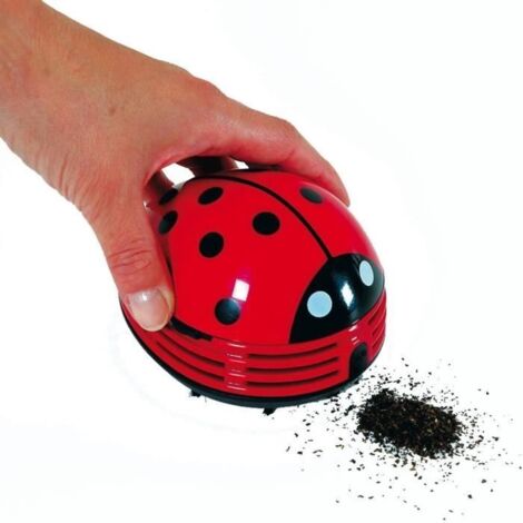 Aspirateur de Table Coccinelle - Xcool-art - Sans Fil - Faible Bruit - Portable (1/3)