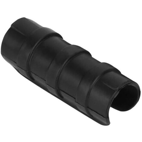 Tube de tuyau de cadre de serre noir et clip de film - DUO - 50pcs (8cm) (1/4)