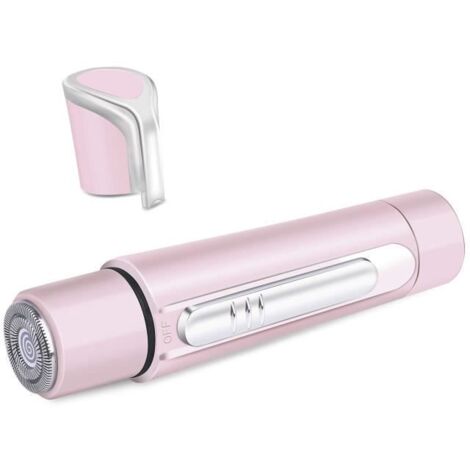 Rasoir Electrique Femme - Mentondoigt Indolore - Rose - Fonctionnement sans fil (1/4)