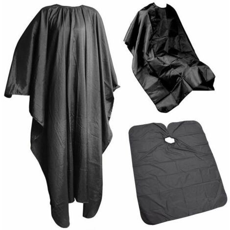 Professionnel Coupe de cheveux Salon de coiffure Coiffure Robe Cape Tablier - unisexe (1/4)