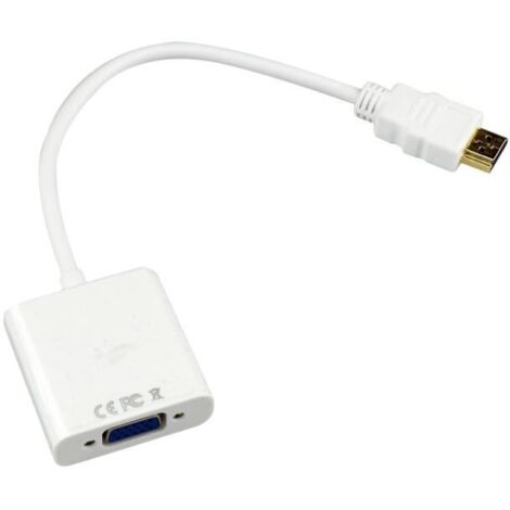 Câble Adaptateur HDMI vers VGA 1080P - TERA - Pour ordinateur, PS3, XBOX360 et moniteur CRT/LED (1/3)