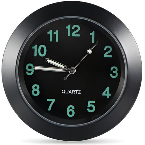 Horloge à quartz de voiture Horloge du tableau de bord Horloge à quartz haute pour Vent d\'air de voiture