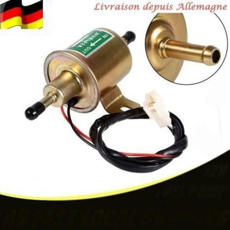 Pompe à carburant universelle et électronique 12 V Compatible avec essence et diesel (1/4)