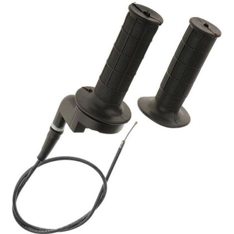 WISDM Poignée De Guidon Papillon De Gaz Pour Moto Tout Terrain Câble Accélérateur 50-250CC Dirt Bike VTT Moto Accessoire (1/3)