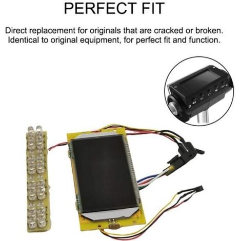 Lcd Écran D\'Affichage De Scooter Électrique - Accessoires De Remplacement 8 Pouces 36V Pour Kugoo S1 S2 S3