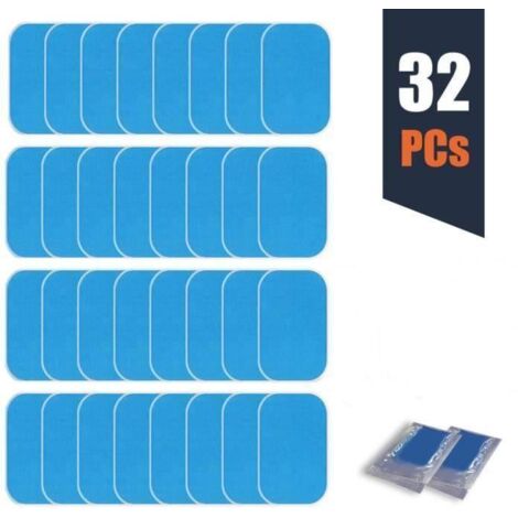EMS Gel Pad, Feuille de Gel de Rechange de Formateur de boursouflure d\'EMS, 32 Feuille de Gel de Gel (1/4)