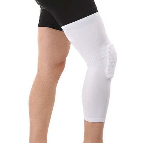 1 Paire de Jambière Rembourré Manchon de Jambe Genouillère Protection Molletière Respirant Sportif adulte Pour Football Basket-ball (1/4)