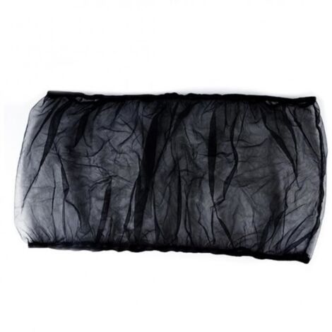 Housse pour Cage Oiseaux - Universelle - Maille Respirante - Protection - Noir - 106cm-212cm