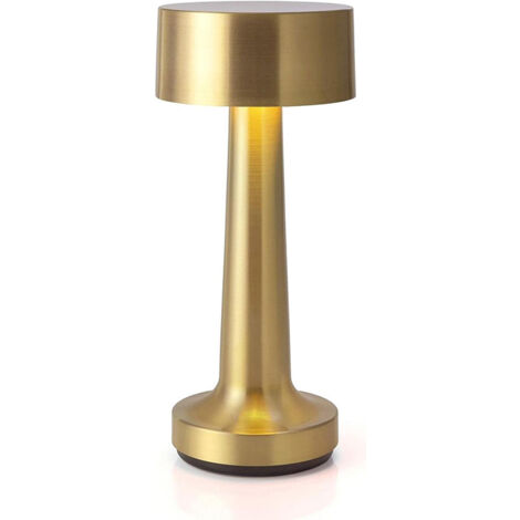 Lampe à poser tactile sans fil 3W – Lumière chaude 3000K – Batterie rechargeable 1800mAh – Pour tables de chevet et restaurants – Devenirriche