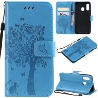 Pour Samsung Galaxy A40 Coque, avec Support Étui à Rabat Nouveau Portefeuille Housse Samsung Galaxy A40 5.9\" 2019