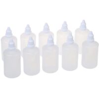 10pcs bouteille plastique Goutte bouteille 100ml