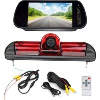 TEMPSA Kit LED Caméra de Recul Voiture Etanche - 7 pouces TFT LCD Moniteur - Pour Fiat Ducato Peugeot Citroën Boxer Relay