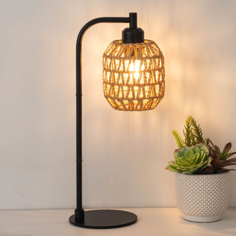Lampe de chevet, décoration d'hôtel, lampe de table, minimaliste, éclairage d'ambiance pour salon, lampe de nuit, veilleuse, lampe de chevet USB, lampe de table décorative, chambre, bureau, lampe de c (1/5)