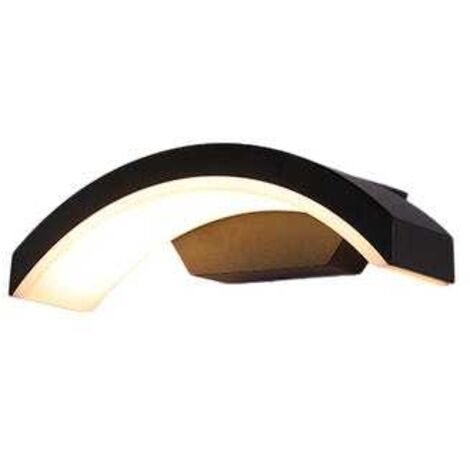 Applique murale extérieure LED 12W, en aluminium, idéale pour les salons, les patios et les couloirs. (1/5)