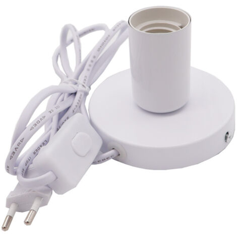 Douille à vis E27 standard européenne pour lampe de table verticale (1/3)