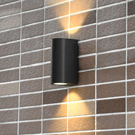 Applique murale extérieure LED COB 10 W pour porche supérieur/inférieur, balcon, allée et jardin (1/5)