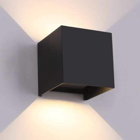 Applique murale extérieure, éclairage 20W en haut et en bas, applique murale extérieure moderne. (1/5)