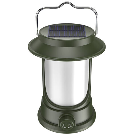 Lampe de camping rechargeable USB, lampe de camping LED - lampe de camping portable, étanche et rechargeable Lampe de tente suspendue à intensité variable, lampe torche (1/5)