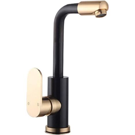 Robinet de cuisine créatif pivotant à 360 degrés, robinet d'évier, robinet d'eau chaude et froide (1/3)