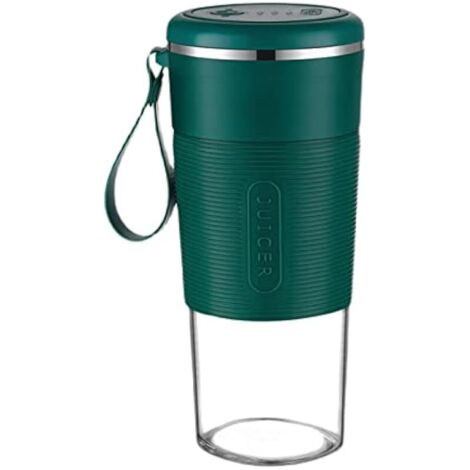 Blender portable 300 ml - Extracteur de jus personnel, extracteur de jus de voyage Lame en acier multifonction, extracteur de jus sans fil, gobelet santé, blender (1/5)