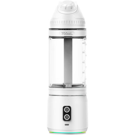 Mini mixeur électrique portable 700 ml, rechargeable par USB, pour smoothies et fruits. (1/3)