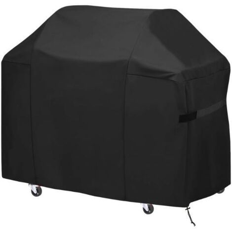 Housse anti-poussière pour barbecue, housse en tissu Oxford pour barbecue d'extérieur, protection contre la pluie et le soleil pour barbecue. (1/4)
