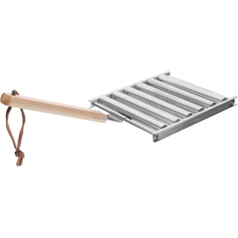 Rouleau de barbecue pliable portable pour griller les saucisses (1/5)
