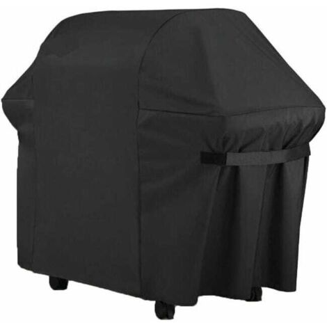 Housse pour barbecue - Bâche de protection en tissu Oxford 210D, protection UV/imperméable/résistante à l'humidité (147 x 61 x 122 cm) (1/5)