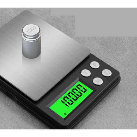 Balance électronique de poche de précision, petite balance en grammes, balance de bijoutier, 500 g/0,01 g, pour usage domestique. (1/3)