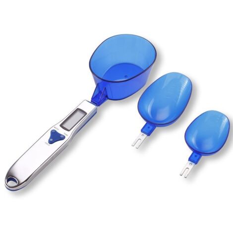 Balance électronique à trois mesures, balance à cuillère au 0,1 g, balance de cuisine, balance électronique à cuillère doseuse, balance à ingrédients. (1/5)