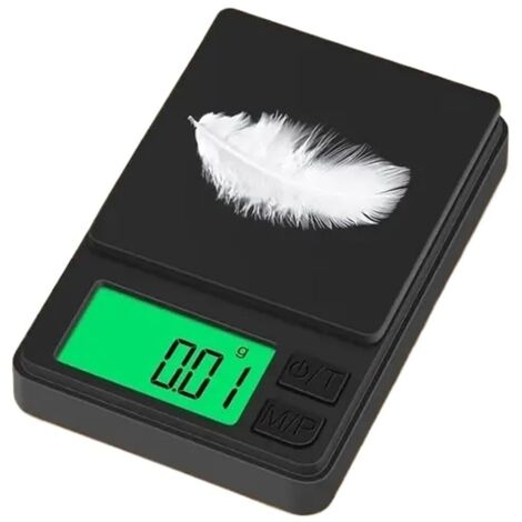 1 balance numérique miniature 1000 g/0,01 g, balance électronique de poche haute précision, balance de cuisine portable (1/4)
