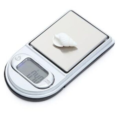 Mini balance de poche pour briquets, balance numérique de précision 100 g/200 g. Convient pour la bijouterie, le sertissage de diamants et la cuisine. Pesée par incréments de 0,01 g (100 g = 0,01 g). (1/5)