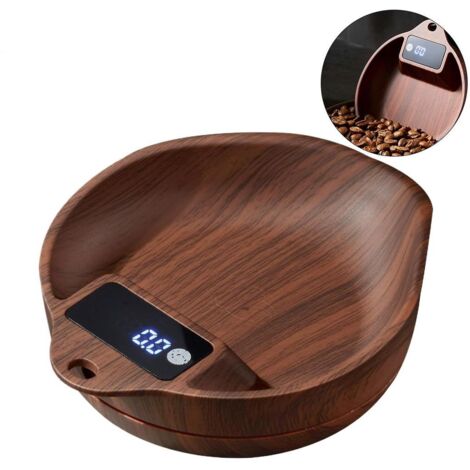 Balance de cuisine numérique, balance pour café filtre, précision de 0,1 gramme, balance alimentaire avec tapis en silicone antidérapant. (1/4)