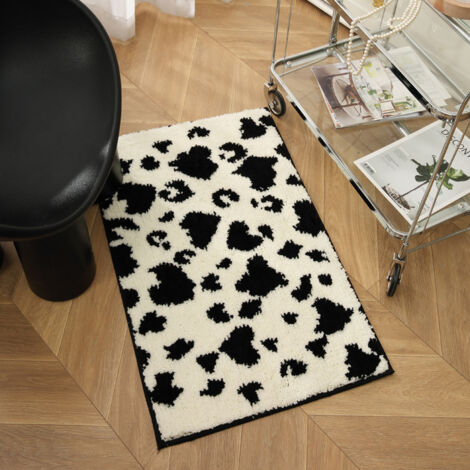 Tapis de porte de chambre à coucher, tapis de salle de bain absorbant, tapis de sol antidérapant, tapis de chevet (1/3)